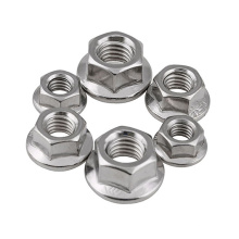 Supply Stainless Steel Hexagon Flange Nut inventory stock